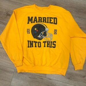 Women’s Pittsburgh Steelers Sweater L